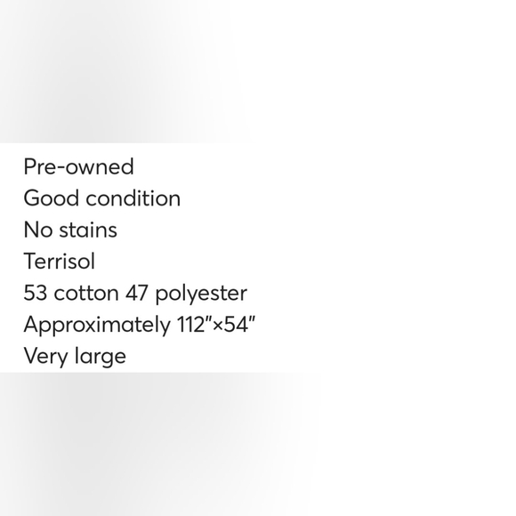 Diamond Pattern Tan Tablecloth - Picture 4 of 4